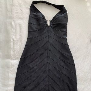 Nightlife Halter black dress
